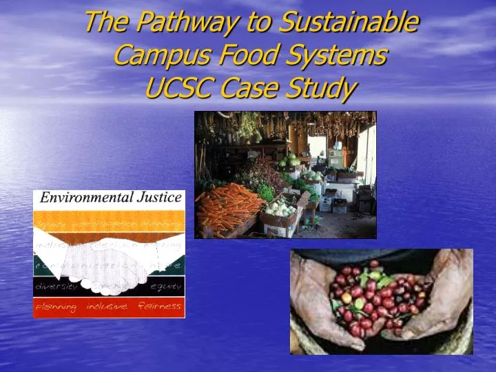 the pathway to sustainable campus food systems ucsc case study