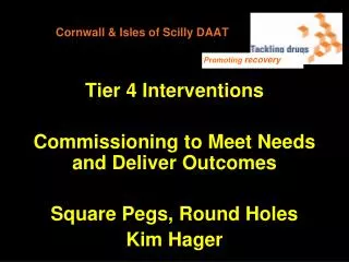 Cornwall &amp; Isles of Scilly DAAT