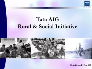 Tata AIG Rural &amp; Social Initiative