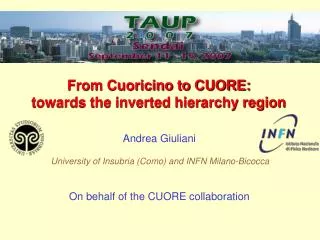From Cuoricino to CUORE: towards the inverted hierarchy region