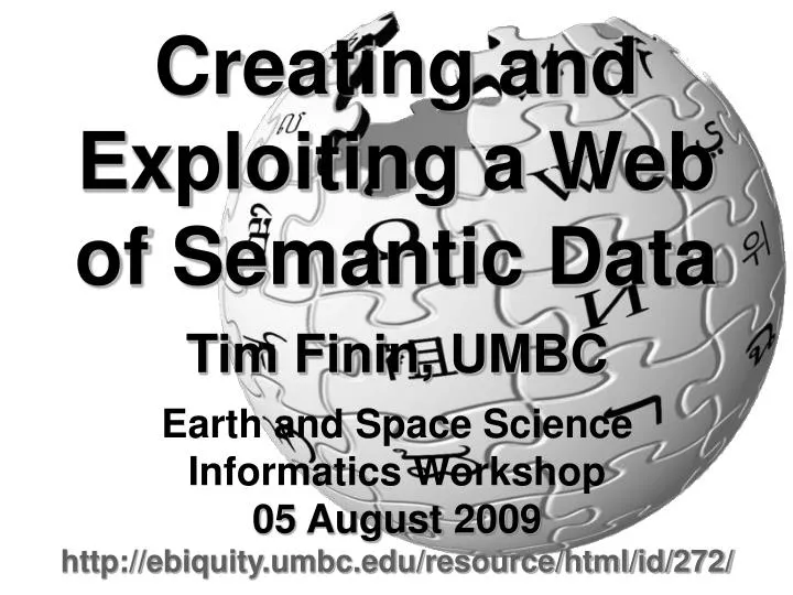 creating and exploiting a web of semantic data