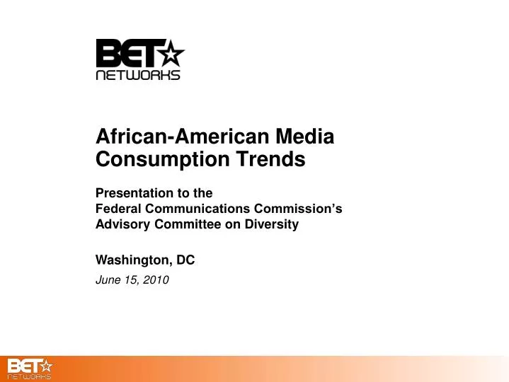 african american media consumption trends