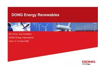 DONG Energy Renewables