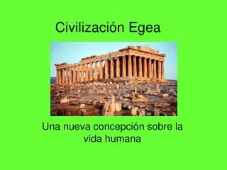 Civilización Egea