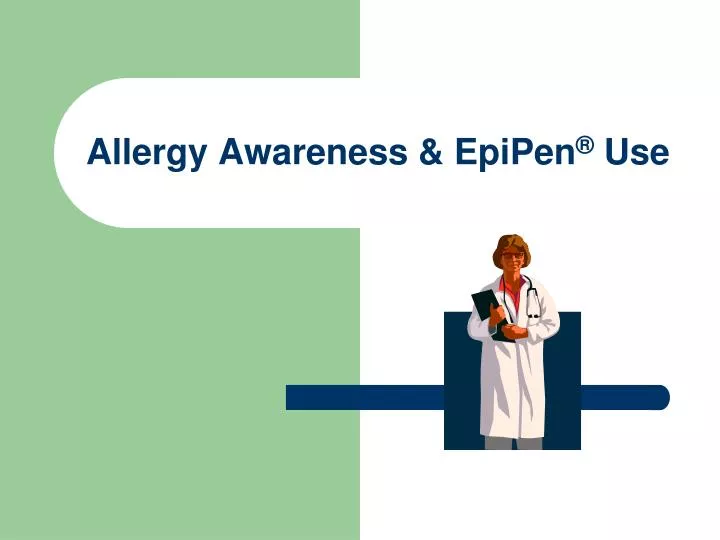 allergy awareness epipen use