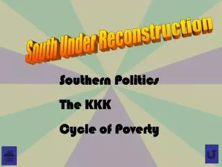 South Under Reconstruction