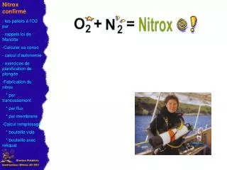 Nitrox confirmé