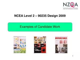 NCEA Level 2 – 90235 Design 2009