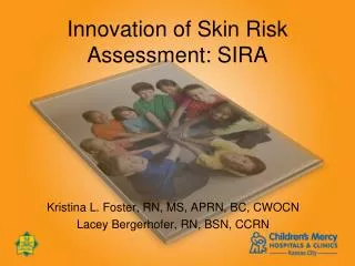 Innovation of Skin Risk Assessment: SIRA