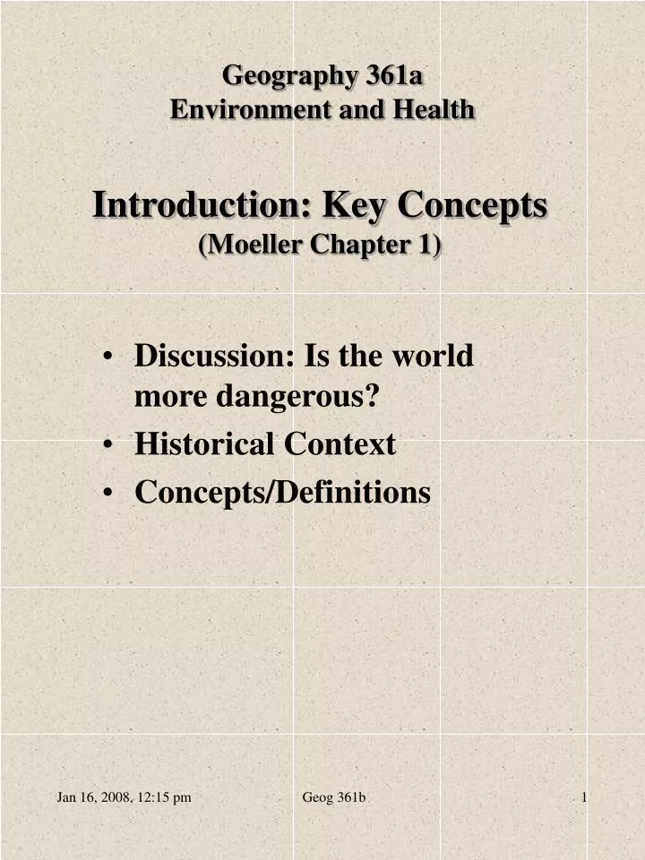 introduction key concepts moeller chapter 1