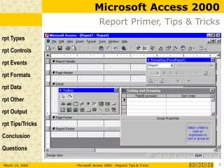 Microsoft Access 2000