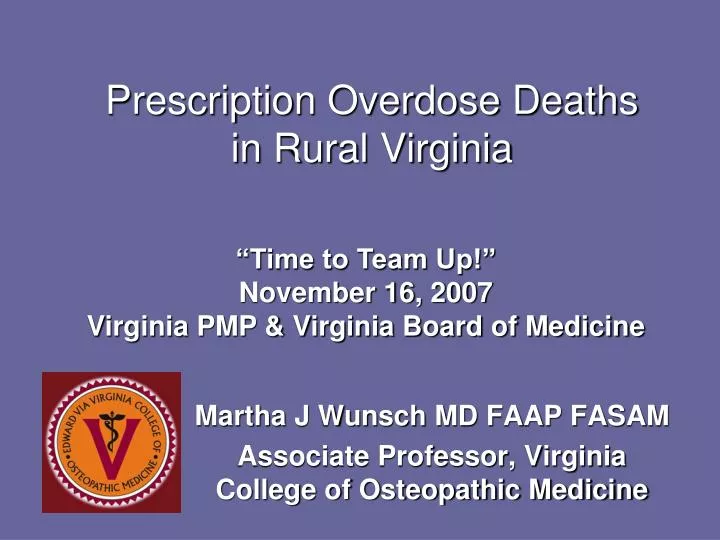 prescription overdose deaths in rural virginia