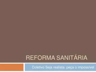 Reforma sanitária