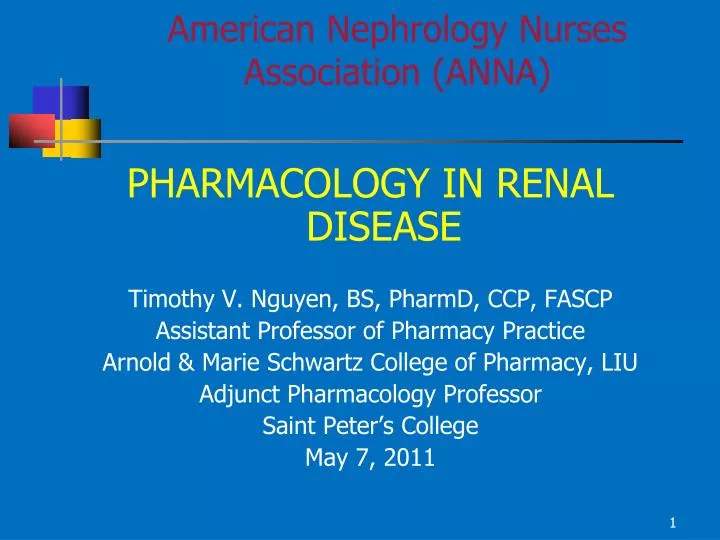 american nephrology nurses association anna