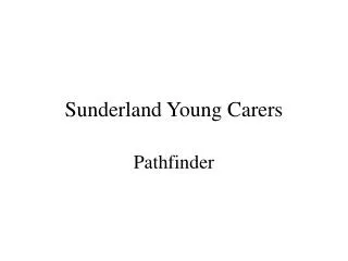 Sunderland Young Carers