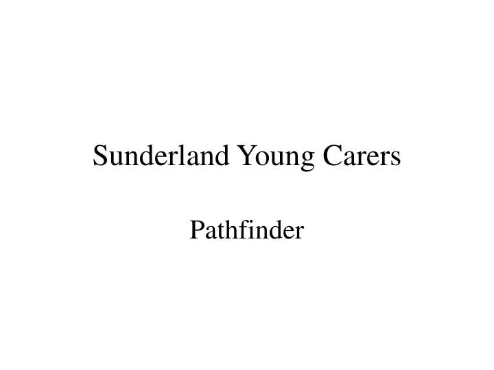 sunderland young carers
