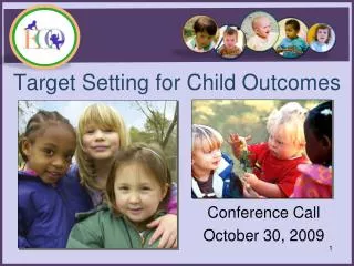 Target Setting for Child Outcomes