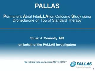 P ermanent A trial Fibri LLA tion Outcome S tudy using Dronedarone on Top of Standard Therapy