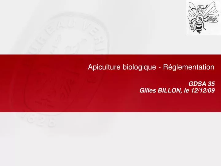 apiculture biologique r glementation