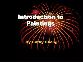 Introduction to Paintings