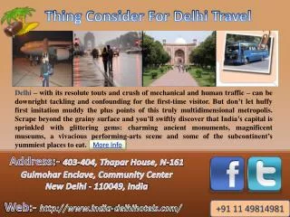 Travel Tips with India Delhi Hotels