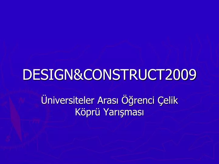 design construct2009