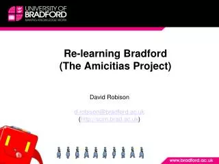 Re-learning Bradford (The Amicitias Project)
