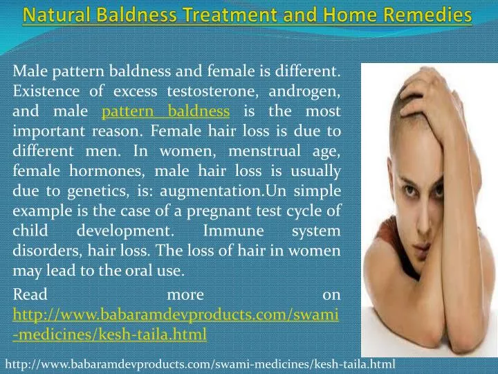 natural baldness treatment and home remedies