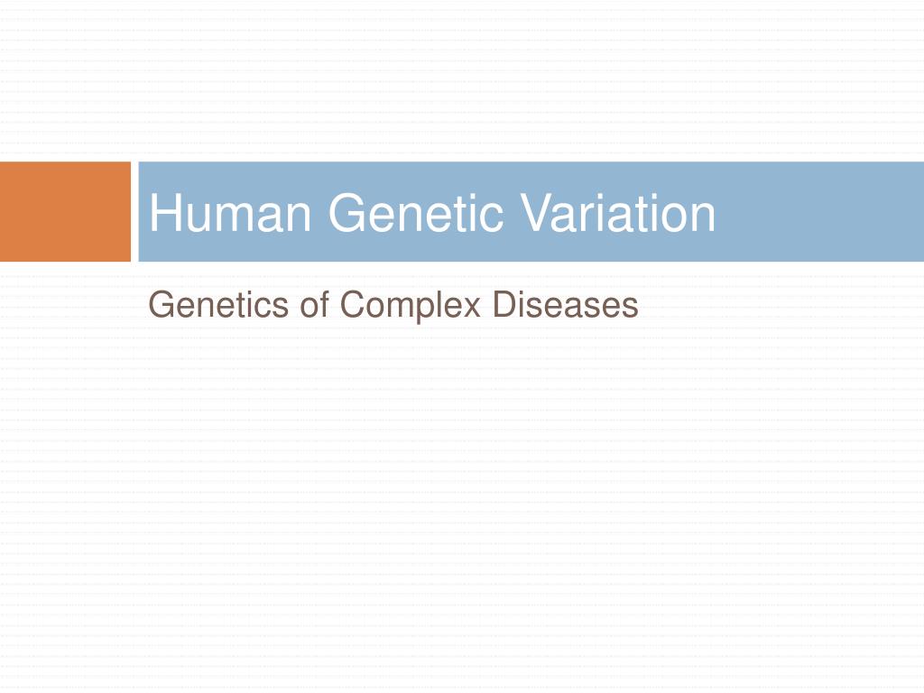 PPT - Human Genetic Variation PowerPoint Presentation, free download ...