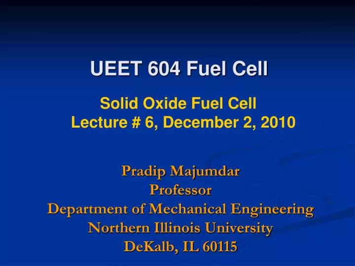 ueet 604 fuel cell