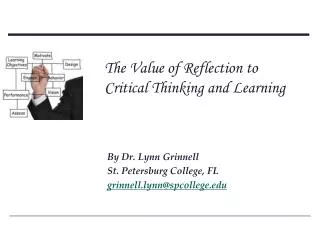 The Value of Reflection to Critical Thinking and Learning