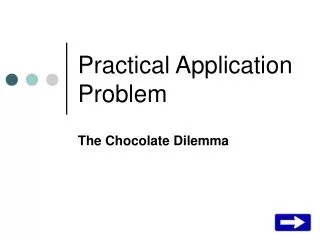 Practical Application Problem