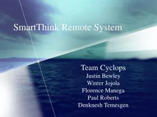 SmartThink Remote System