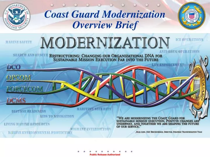 coast guard modernization overview brief