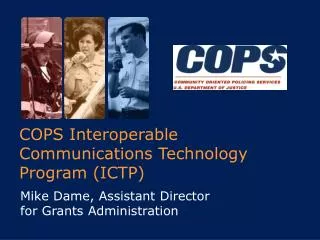 COPS Interoperable Communications Technology Program (ICTP)