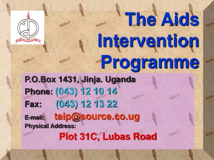 the aids intervention programme