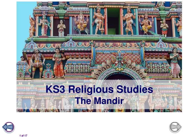 ks3 religious studies the mandir