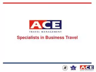 Specialists in Business Travel