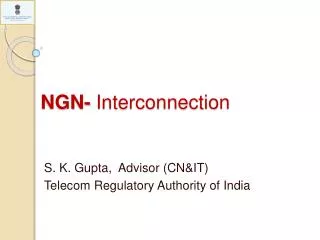 NGN- Interconnection