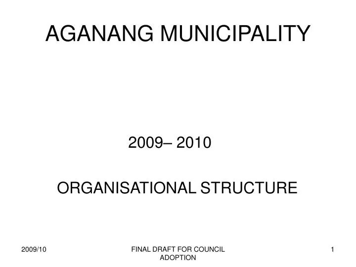 aganang municipality