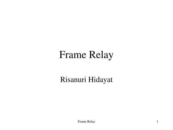 frame relay