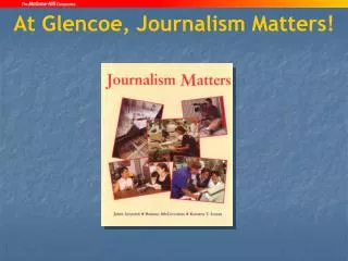 At Glencoe, Journalism Matters!