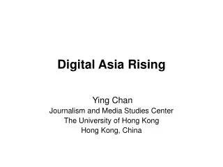 Digital Asia Rising
