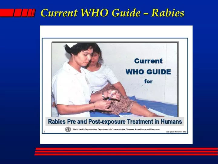 current who guide rabies