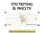 STD Testing El Paso - slide 1