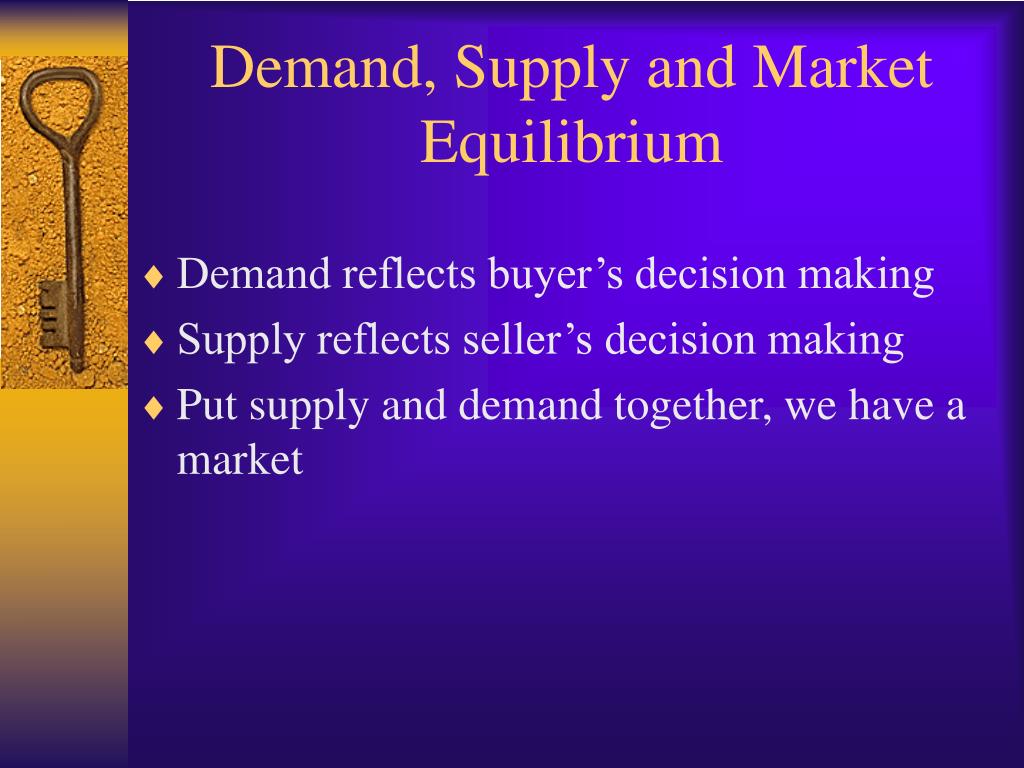 demand supply and market equilibrium introduction to... PPT - Demand, Supply and Market Equilibrium PowerPoint Presentation ...