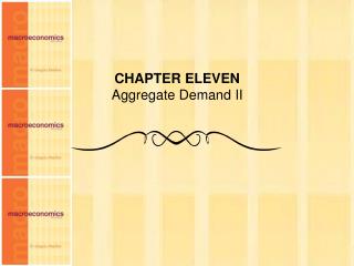 CHAPTER ELEVEN Aggregate Demand II