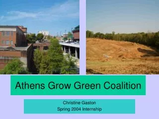 Athens Grow Green Coalition