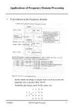 Applications of Frequency Domain Processing - slide 1