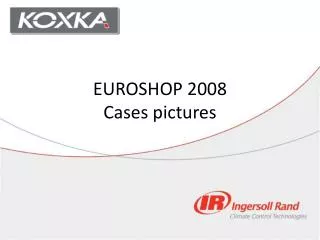 EUROSHOP 2008 Cases pictures